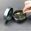 Aleación de Aluminio Gran Capacidad Portátil Caja de Medicamentos Rosca A Prueba de Humedad A Prueba de Polvo Tanque de Almacenamiento para Viajes Caja de Almacenamiento Sellada para Té