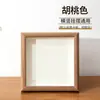 Molduras de Madeira Pequenas para Fotos para Exibição no Atacado, Decoração Simples para Sala de Estar e Quarto, Parede de Fotos, Porta-Retrato Tridimensional Vazado, Enfeites de Mesa