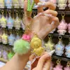 Llavero de Bolsita de Oro 999 Forma de Estrella Souvenir del Evento Promocional Colgante para Eventos de Ventas y Pequeños Regalos de Año Nuevo