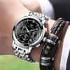 Newton Fabricante de Fuentes de Relojes Reloj de Cuarzo Luminoso Resistente al Agua para Hombre Reloj para Hombre Tendencia al por Mayor