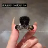 Exquisita y Compacta Pasador Pequeño Incrustado de Diamantes para Mujer, Pinza de Flequillo de Alto Nivel y Versátil, Nuevo Clip Lateral para la Oreja