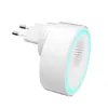 Timbre de Puerta Inteligente para el Hogar con Carcasa de Gateway, Alarma, Soporta Enchufe Multipaís, Carcasa de Sensor Inalámbrico, Sonido y Luz