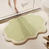 Alfombrilla de Suelo Especial para Baño tipo Cachemira Absorbente Resistente a la Suciedad Fácil de Cuidar Felpudo Hogareño para Baño Entrada de Puerta de Baño Alfombrilla Antideslizante