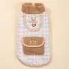 Ropa para Perros de Dos Patas Estilo Coreano Ins Otoño e Invierno, Chaleco Cálido sin Mangas Abrigo de Algodón para Perros y Gatos Pequeños y Medianos, Ropa para Mascotas