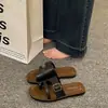 Nuevas Sandalias de Verano Estilo Coreano Estilo Hada Retro sin Cierre para Mujer, Modernas Sandalias de Verano Estilo Francés sin Cierre para Mujer