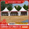 Carpa de aleación de aluminio de cuatro esquinas con techo puntiagudo, carpa plegable portátil para bodas, exposiciones de autos, banquetes de bodas y eventos al aire libre