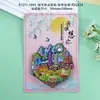 Ímãs de Geladeira de Liga de Guilin, Produtos Culturais e Criativos, Cidade Tendência de Guangxi e Atrações Turísticas, Lembranças Turísticas Populares, Ímãs de Geladeira de Lembrança de Nanning