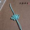 Estilo Chinês Vintage Nó Chinês Pingente Decoração diy Material Bolsa Marcador de Página Artesanal Corda Franja Espiga Acessórios