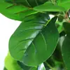 Decoración de Interior para el Hogar Personalizada Escandinava Hoja de Piano Simulada Árbol Banyan en Maceta Adornos Falsos de Bonsái Grandes de Pie Árbol Falso