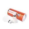 Volantes de Bádminton Crazy God K-10 Auténticos de Pluma de Pato, Paquete de Tres, A prueba de viento de Espuma, Duraderos y Estables para Competiciones de Adultos en Interiores y Exteriores