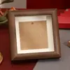 Suporte de Exibição de Porta-Retrato de Madeira Quadrado para Fotos 4568 polegadas, Moldura Especial para Decoração de Caligrafia e Pintura, Atacado