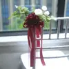309 flores artificiais para encostos de cadeiras de casamento, buquês para arranjo de cenário de casamento ao ar livre, flores decorativas para celebração de arte floral de casamento