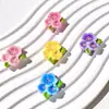 Flores pequeñas artificiales, accesorios de resina para manualidades, pegamento de crema, pasadores de pelo hechos a mano, fundas para teléfonos, hebillas para zapatos, decoraciones para botellas de agua y materiales para accesorios