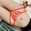 Lencería Sexy Tallas Grandes Tao Nai'Er, Atractivo Bordado de Encaje, Tirantes Finos Calados, Braguitas Transparentes de Mariposa Juguetona