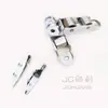 Ruedas Rodantes de Acero Plástico Tipo Jujiu 80/88 Extensibles y Engrosadas, Ruedas Rodantes de Aguja Silenciosas para Puertas Correderas