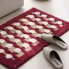 Felpudo Simple Transfronterizo para Entrada de Baño, Felpudo Absorbente de Agua Antideslizante, Felpudo para Puerta de Dormitorio, Esterilla Refrigerante para el Hogar de Comercio Exterior