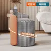 Taburete de Tocador de Lujo Ligero, Taburete Moderno Minimalista Nórdico para Tocador de Dormitorio de Niñas, Taburete Redondo Silla de Celebridad de Internet, Taburete de Maquillaje