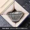 Taza de Hielo Negra Master Taza Individual Gran Capacidad Cerámica Personal Hielo Agrietado Taza de Té Kung Fu Taza de Té Pequeña Tazón de Té