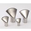 Boquilla de acero inoxidable para paisaje acuático, fuente universal DC con forma de hongo y cascada, boquilla para fuente, boquilla para fuente.
