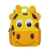 Mochilas escolares para niños de primaria y secundaria, ultraligeras, de material de buceo, mochilas de jardín de infancia con dibujos animados de animales lindos para niños y niñas