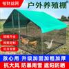 Construcción de Cobertizo de Cría al Aire Libre, Gallinero, Jaula de Cría de Aves de Corral, Estructura de Refugio contra la Lluvia, A prueba de Viento, A prueba de Lluvia, A prueba de Sol, Jaula para Palomas, Invernadero