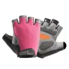Luvas Meio Dedo para Homens, Esportes Fitness ao Ar Livre, Finas, Respiráveis, Antiderrapantes, Resistentes ao Desgaste, Montanhismo, Escalada em Rocha, Luvas de Ciclismo sem Dedos para Mulheres