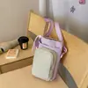 Bolsa Transversal Estilo Esportivo Transfronteiriça Nova, Bolsa de Ombro para Garrafa de Água, Mini Bolsa para Celular, Bolsa Leve Portátil para Esportes ao Ar Livre