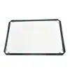 Tapete multifuncional de silicone para assar com fecho de botão, tapete para forno de assar, ferramenta de silicone com fibra de vidro para assar
