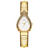Reloj Gedi, envío directo de una pieza, moda de nicho personalizada para mujer, reloj de cuarzo para mujer, incrustaciones de diamantes en forma de gota de agua, lujo ligero, otro