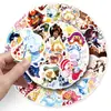 50 Pegatinas de Graffiti del Reino de las Galletas Dibujos Animados Lindos Juego Personaje Creativo Decorativas para Funda de Teléfono Tazas de Agua