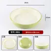 Louças para restaurante de fast-food, conjunto de tigelas pequenas para pratos, pratos de servir para cafeteria, tigelas de arroz cozido para autoatendimento em estilo chinês de melamina comercial
