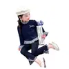 Conjunto de Otoño para Niñas 2025 Nueva Moda Otoño para Niños Bebé Elegante Casual Conjunto de Dos Piezas