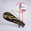 Proveedor fuente de juegos de raquetas de bádminton admite impresión de logotipos personalizados en lotes pequeños, las raquetas de entrenamiento para adultos se pueden etiquetar