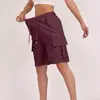 Shorts Casuales de Verano de Cintura Alta con Bolsillos, Pantalones Cargo, Moda Transfronteriza 2026 Tendencia Casual
