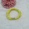 Anillo de intestino pequeño de hilo de seda de color sólido diy anillo para el pelo de alta elasticidad no daña el pelo accesorios para el pelo hechos a mano cinta para el pelo de niños