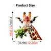 Simulación de Ventas Directas Transfronterizas Pegatinas de Pared de Animales Lindos Ventana de Vidrio Diseño Festivo Autoadhesivas Impermeables Decorativas Pegatinas de Pared