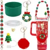 Accesorios Decorativos Stanley Correa de Mano de Cuerda Trenzada Estuche para Labial Llavero Duende Briqueta Funda de Silicona Antideslizante para Taza