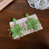 Pendientes Grandes Tejidos Estilo Vacaciones en la Playa para Mujer, Aros Exagerados Estilo Étnico Retro con un Toque de Lujo, Adecuados para el Verano