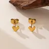 Collar Pequeño de Amor Heterosexual Cadena para Clavícula para Mujer 2024 Nuevo Verano Estudiante Corto Lujo Ligero Sencillo Joyería de Acero de Titanio