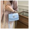 Clásico Bolso Pequeño Combinable para Mujer 2024 Nuevo Estilo Fresco Primavera y Verano Bolso de Mujer Moderno Elegante de Hombro Cruzado Bolso Cuadrado Pequeño