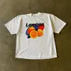 Transfronterizo Aliexpress Talla Europea Algodón Puro Harajuku Retro Moda Camiseta Oversize S