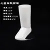 Molde Magnético para Pie de Niño y Niña, Modelo para Exhibición de Calcetines sin Costuras, Modelo de Pie Falso, Plástico Color Piel Blanca, Pies Engrosados