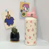 Taza Termo de Gran Capacidad Estilo Nuevo Transfronterizo Dibujos Animados Portátil al Vacío para Niños Estudiantes Deportistas Botella de Agua Taza de Agua Impresa para Exteriores