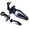 Shock eléctrico tapón anal vulvar juguetes sexuales juego Shock eléctrico tapón anal posterior tapón anal shock eléctrico pulso de sobretensión de fisioterapia shock eléctrico