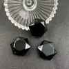 Piedra Bruta de Cristal Transfronteriza Piedra Desnuda Estrella de Seis Puntas Colgante Péndulo Poliédrico Accesorios de Joyería Geométrica Turquesa