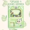 Fubao Panda Creativo Gashapon Órgano Este Bolsillo Diversión Infantil Mecedora Página de Color Descompresión Este Regalo para Estudiantes