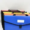 Nueva bolsa de archivo acordeón portátil de gran capacidad con 13 compartimentos de FC para guardar certificados de estudiante, exámenes y documentos
