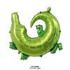 Nuevo lindo animal del bosque leopardo león elefante tema globo de película de aluminio suministros de decoración para fiesta de cumpleaños al por mayor
