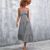 Vestido Strapless sin Espalda con Lazos de Venta Caliente Primavera/Verano 2025 Ebay Amazon Sitio Independiente