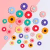 Pequeña margarita girasol girasol resina accesorios pegamento crema diy dijes Crocs pegatinas refrigerador accesorios para el cabello decoraciones